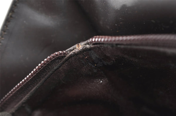 Authentic GUCCI Vintage Shoulder Hand Bag Purse Leather 0013017 Brown 9969J