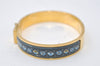 Authentic HERMES Clic Clac Email PM Bangle Bracelet Accessory Gold Box 9970I