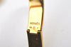 Authentic HERMES Clic Clac Email PM Bangle Bracelet Accessory Gold Box 9970I