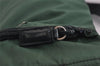 Authentic PRADA Vintage Nylon Tessuto Shoulder Cross Body Bag Purse Green 9970J