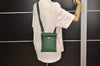 Authentic PRADA Vintage Nylon Tessuto Shoulder Cross Body Bag Purse Green 9970J
