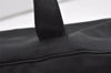 Authentic CHANEL New Travel Line Shoulder Hand Bag Nylon Leather Black 9971I