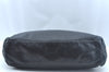 Authentic GUCCI Vintage Travel Tote Bag Leather 211126 Black 9972H