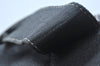 Authentic GUCCI Vintage Travel Tote Bag Leather 211126 Black 9972H