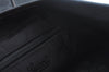 Authentic GUCCI Vintage Travel Tote Bag Leather 211126 Black 9972H