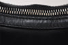 Authentic GUCCI Vintage Shoulder Hand Bag Purse Leather 0013812 Black 9972I