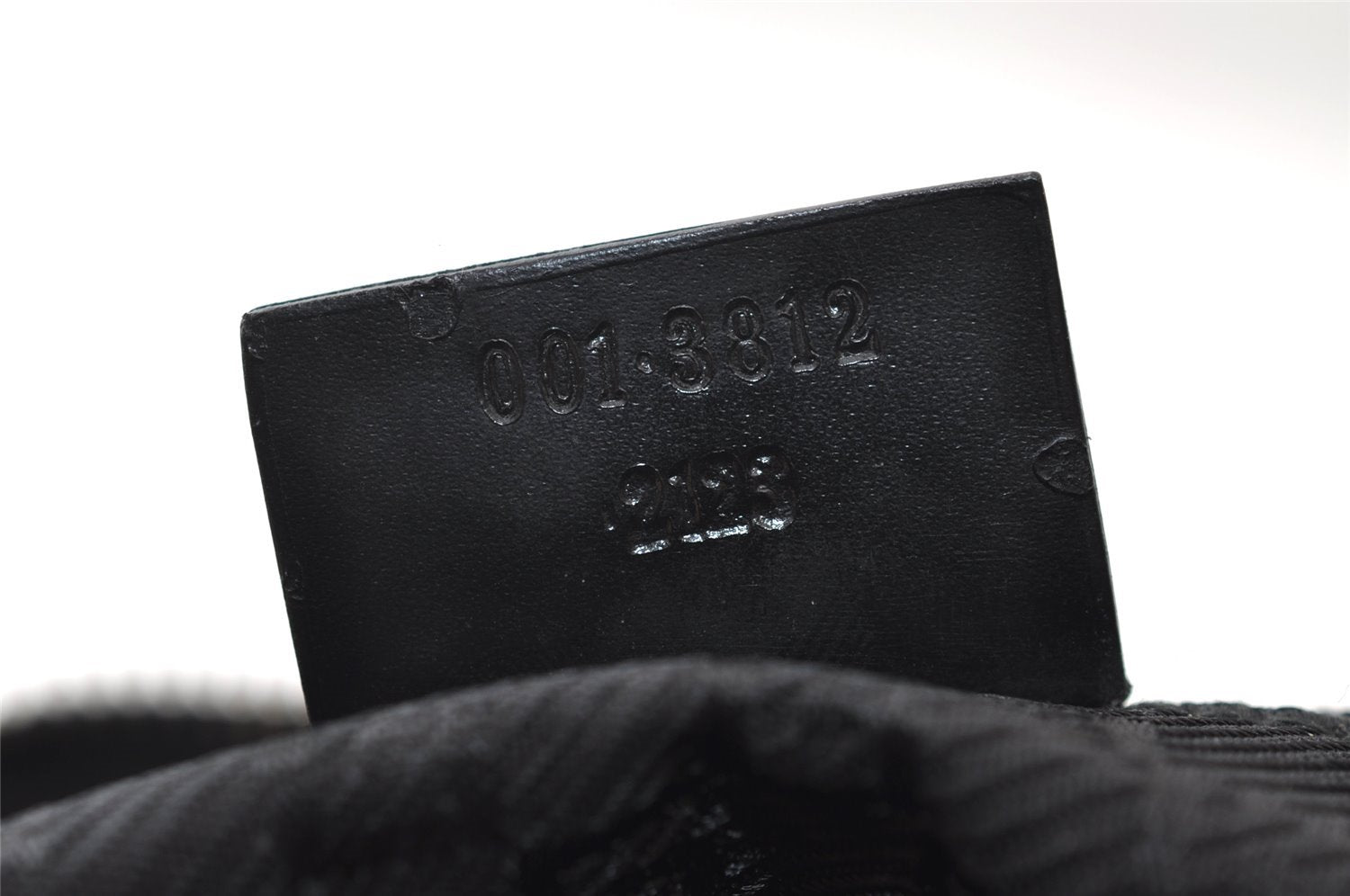 Authentic GUCCI Vintage Shoulder Hand Bag Purse Leather 0013812 Black 9972I