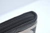 Authentic CHANEL Calf Skin Cambon Line Zippy Organizer Wallet Purse Black 9975I