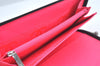 Authentic CHANEL Calf Skin Cambon Line Zippy Organizer Wallet Purse Black 9975I