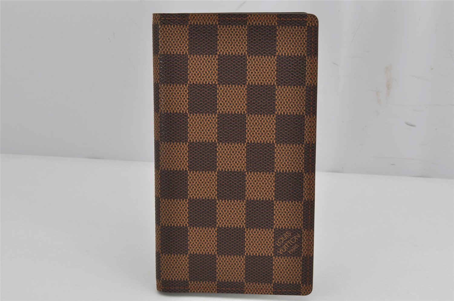 Authentic Louis Vuitton Damier Agenda Poche Notebook Cover R20703 LV 9976J
