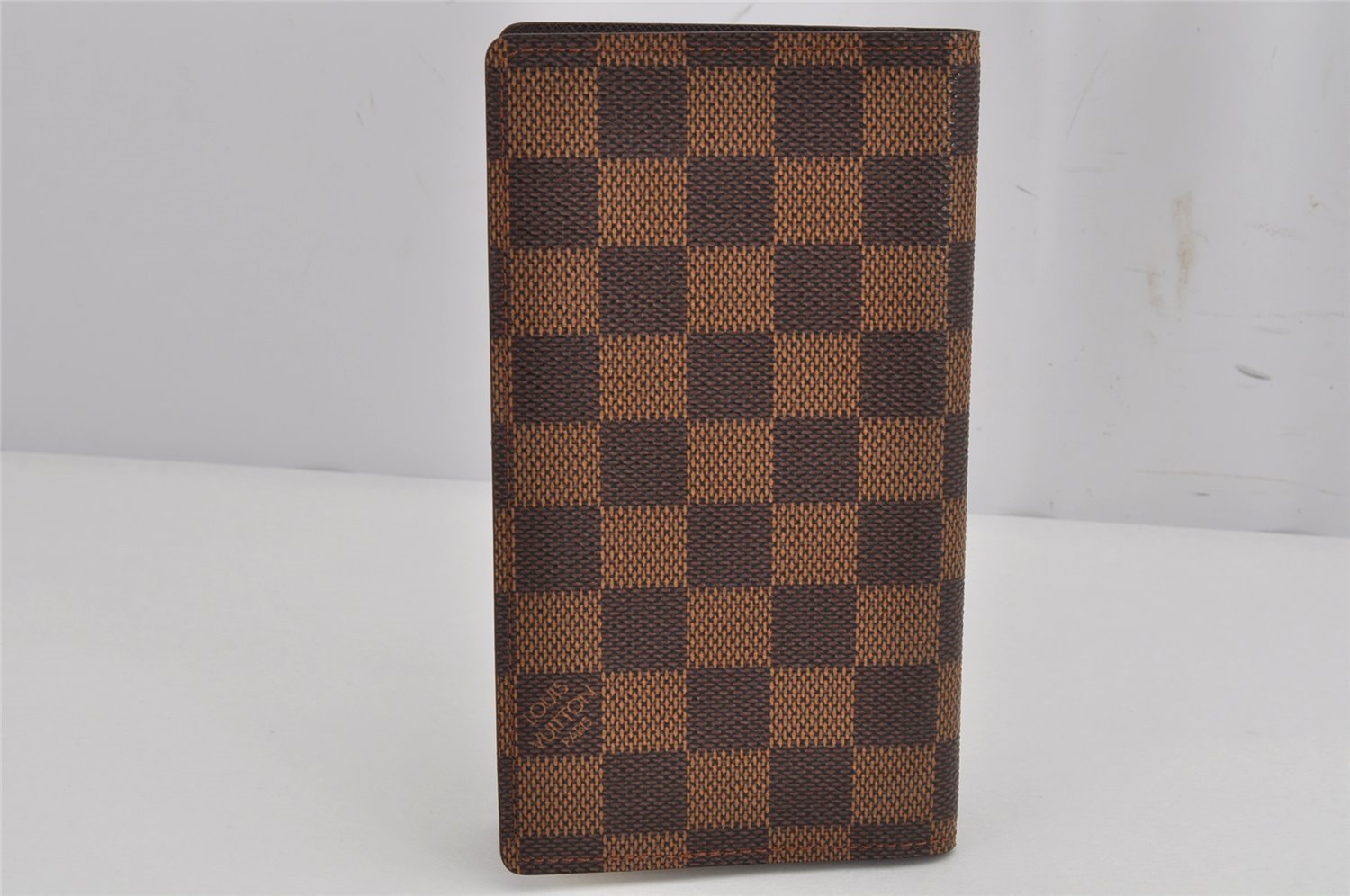 Authentic Louis Vuitton Damier Agenda Poche Notebook Cover R20703 LV 9976J