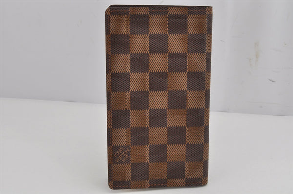 Authentic Louis Vuitton Damier Agenda Poche Notebook Cover R20703 LV 9976J
