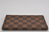 Authentic Louis Vuitton Damier Agenda Poche Notebook Cover R20703 LV 9976J