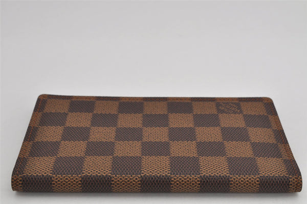 Authentic Louis Vuitton Damier Agenda Poche Notebook Cover R20703 LV 9976J