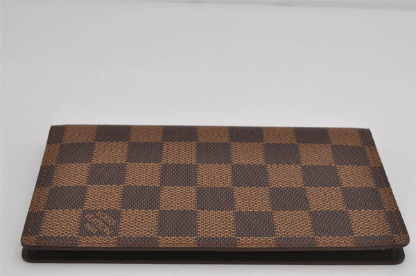Authentic Louis Vuitton Damier Agenda Poche Notebook Cover R20703 LV 9976J