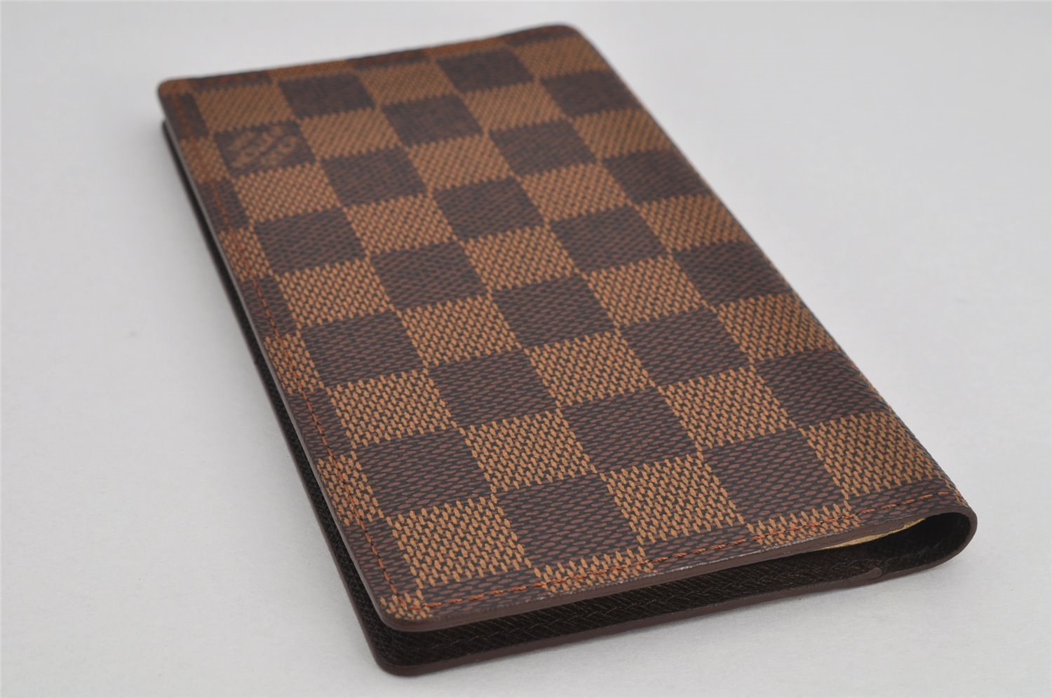 Authentic Louis Vuitton Damier Agenda Poche Notebook Cover R20703 LV 9976J