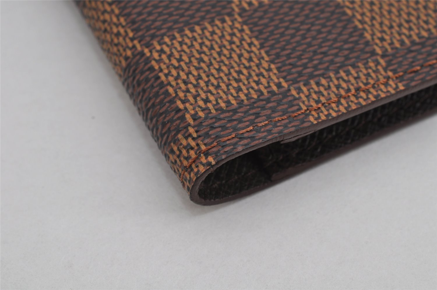 Authentic Louis Vuitton Damier Agenda Poche Notebook Cover R20703 LV 9976J