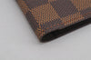 Authentic Louis Vuitton Damier Agenda Poche Notebook Cover R20703 LV 9976J