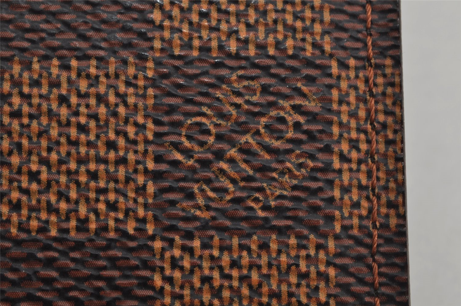 Authentic Louis Vuitton Damier Agenda Poche Notebook Cover R20703 LV 9976J