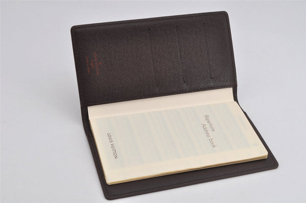 Authentic Louis Vuitton Damier Agenda Poche Notebook Cover R20703 LV 9976J