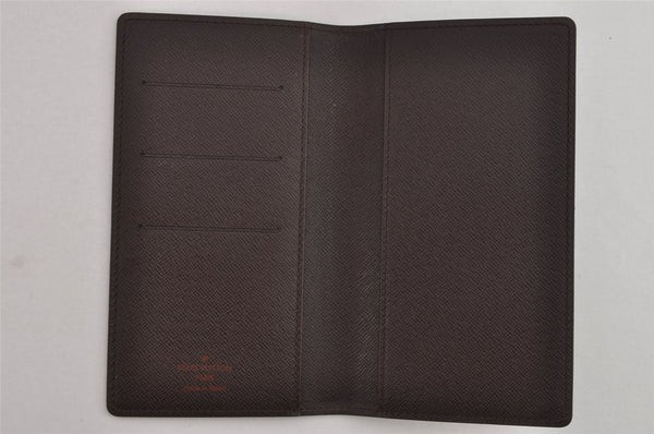 Authentic Louis Vuitton Damier Agenda Poche Notebook Cover R20703 LV 9976J