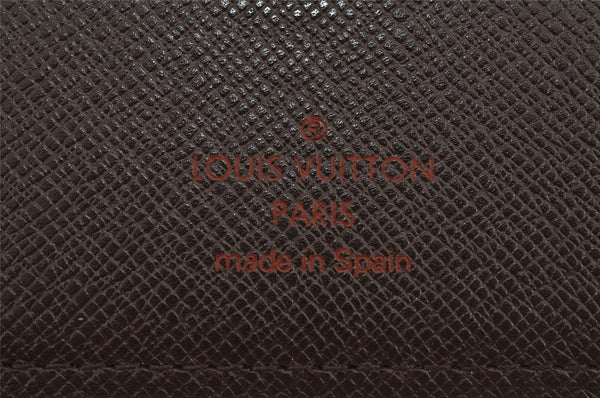 Authentic Louis Vuitton Damier Agenda Poche Notebook Cover R20703 LV 9976J