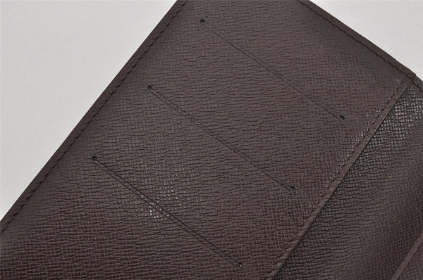 Authentic Louis Vuitton Damier Agenda Poche Notebook Cover R20703 LV 9976J