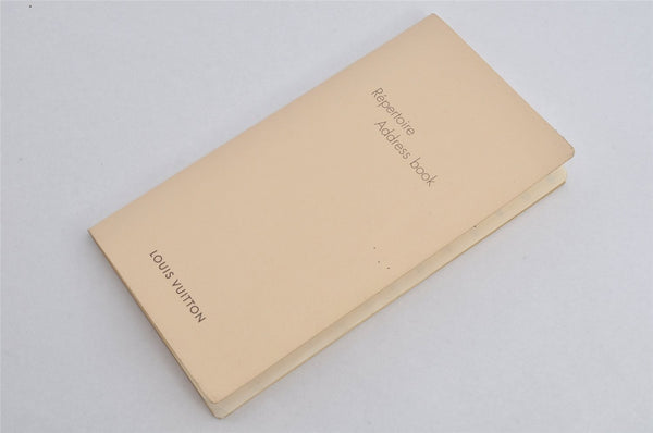 Authentic Louis Vuitton Damier Agenda Poche Notebook Cover R20703 LV 9976J