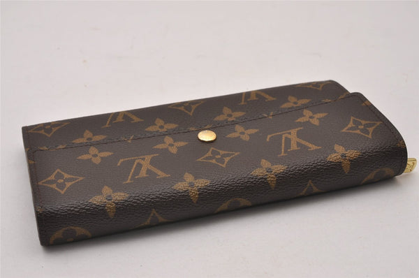 Authentic Louis Vuitton Monogram Portefeuille Sarah Purse Wallet M61734 LV 9978I