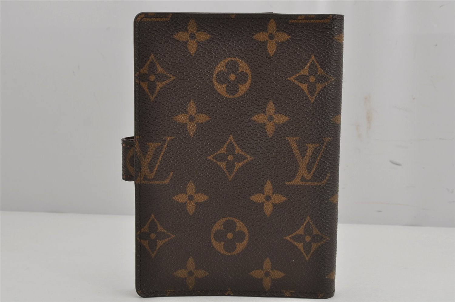 Authentic Louis Vuitton Monogram Agenda PM Notebook Cover R20005 LV 9978J