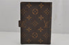 Authentic Louis Vuitton Monogram Agenda PM Notebook Cover R20005 LV 9978J