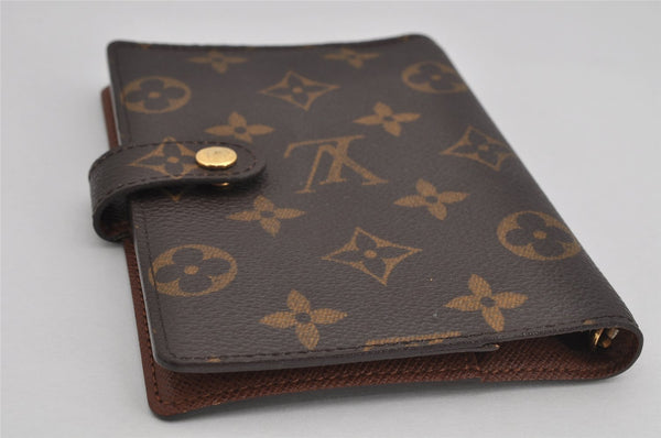 Authentic Louis Vuitton Monogram Agenda PM Notebook Cover R20005 LV 9978J