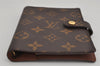 Authentic Louis Vuitton Monogram Agenda PM Notebook Cover R20005 LV 9978J