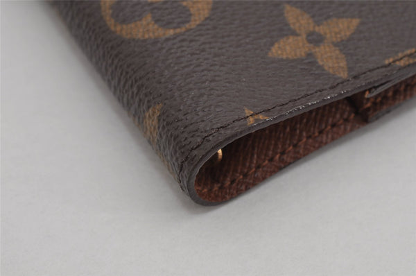 Authentic Louis Vuitton Monogram Agenda PM Notebook Cover R20005 LV 9978J