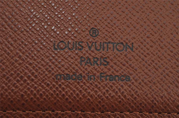 Authentic Louis Vuitton Monogram Agenda PM Notebook Cover R20005 LV 9978J