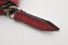 Authentic GUCCI Guccissima Cherry GG Leather Long Wallet Purse 476049 Red 9979J