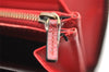 Authentic GUCCI Guccissima Cherry GG Leather Long Wallet Purse 476049 Red 9979J