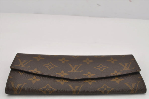 Auth Louis Vuitton Monogram Pochette Porte Monnaie Credit Wallet Old Model 9980J