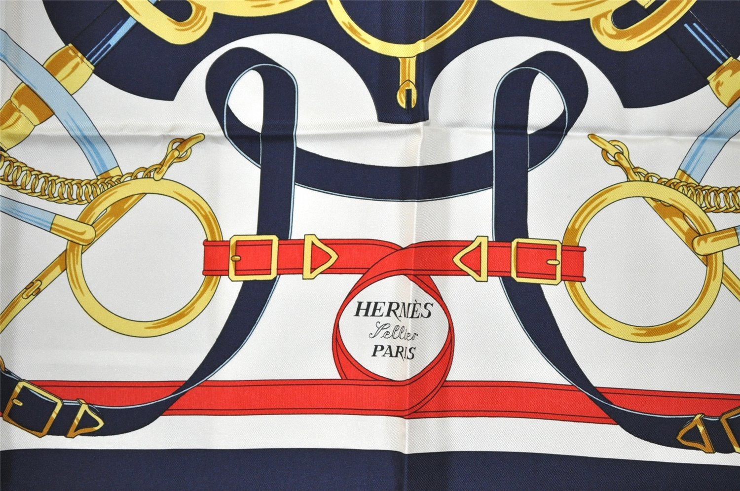 Authentic HERMES Carre 90 Scarf 