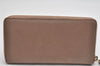 Authentic GUCCI Petite Mormont Long Wallet Purse Leather 456117 Beige 9981J