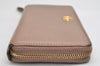 Authentic GUCCI Petite Mormont Long Wallet Purse Leather 456117 Beige 9981J