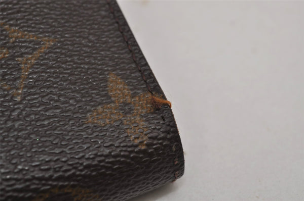 Auth Louis Vuitton Monogram Porte Monnaie Billets Viennois M61663 Wallet 9982J