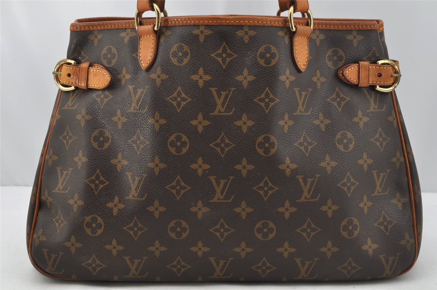 Authentic Louis Vuitton Monogram Batignolles Horizontal Tote Bag M51154 LV 9985I