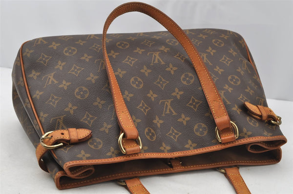 Authentic Louis Vuitton Monogram Batignolles Horizontal Tote Bag M51154 LV 9985I