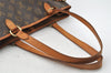 Authentic Louis Vuitton Monogram Batignolles Horizontal Tote Bag M51154 LV 9985I