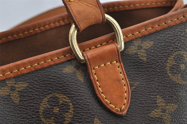 Authentic Louis Vuitton Monogram Batignolles Horizontal Tote Bag M51154 LV 9985I