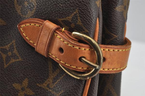 Authentic Louis Vuitton Monogram Batignolles Horizontal Tote Bag M51154 LV 9985I