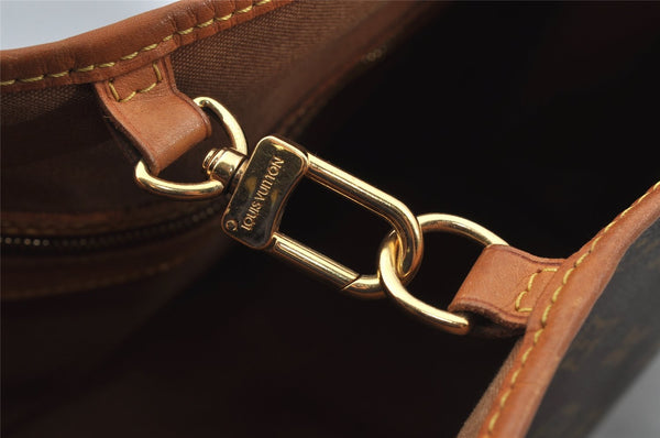 Authentic Louis Vuitton Monogram Batignolles Horizontal Tote Bag M51154 LV 9985I