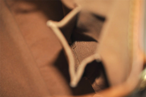 Authentic Louis Vuitton Monogram Batignolles Horizontal Tote Bag M51154 LV 9985I