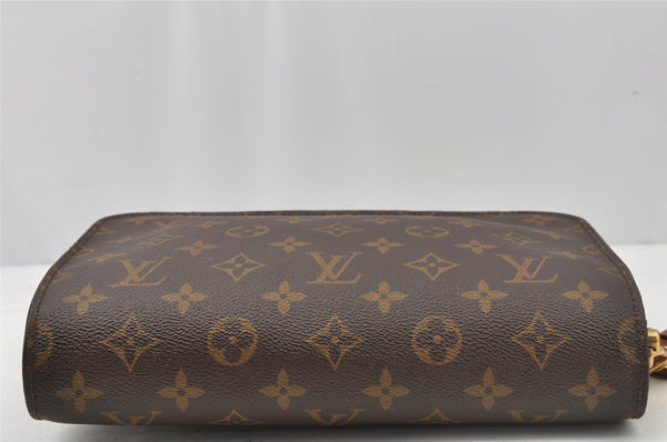Authentic Louis Vuitton Monogram Orsay Clutch Hand Bag Purse M51790 LV 9986I
